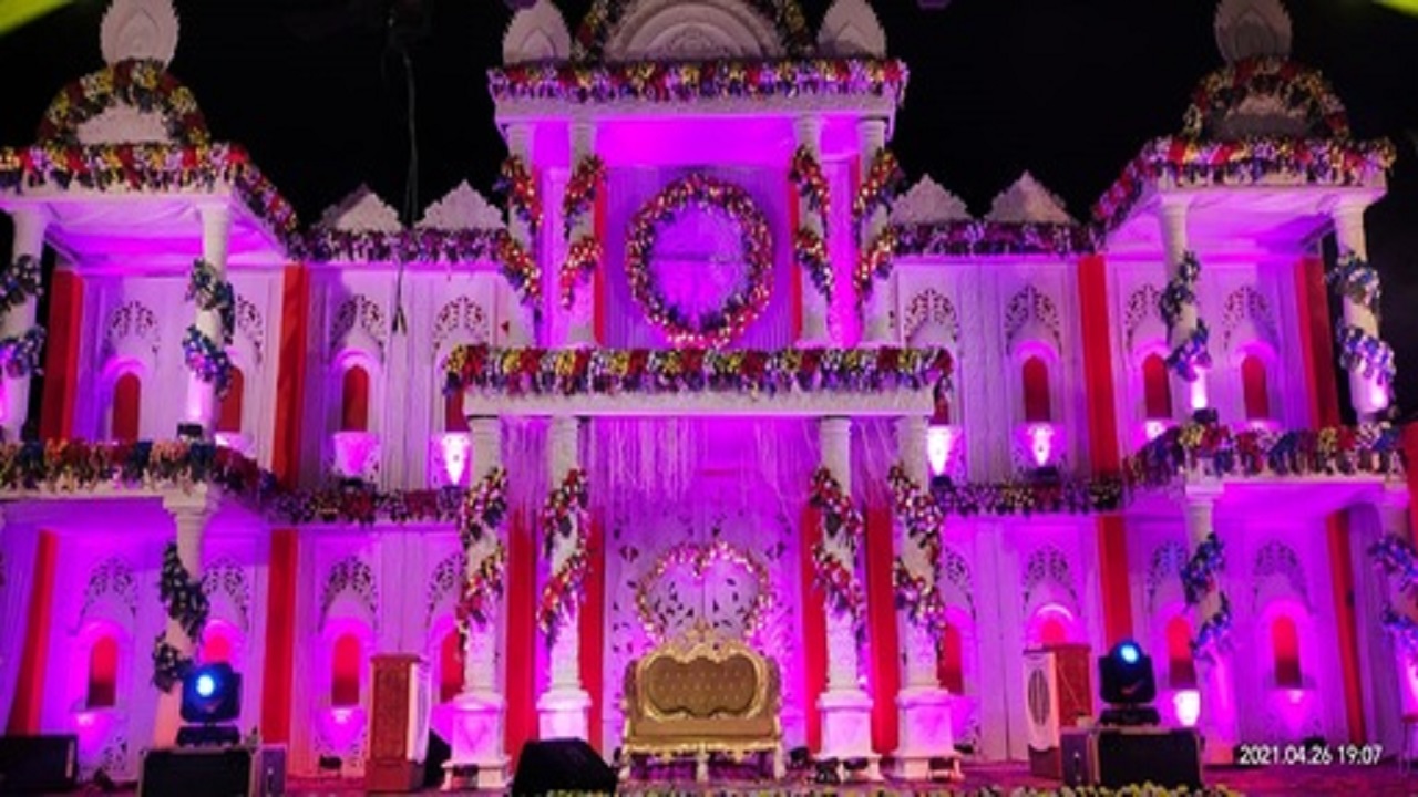 Navratri 2022: मुजफ्फरपुर के लकड़ीढाई में 40 फुट के पंडाल विराजेंगी मां, गुंबज पर लहरायेगा तिरंगा