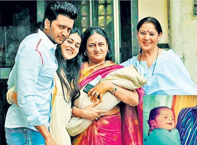 रितेश-जेनेलिया के नन्हे मेहमान की पहली झलक