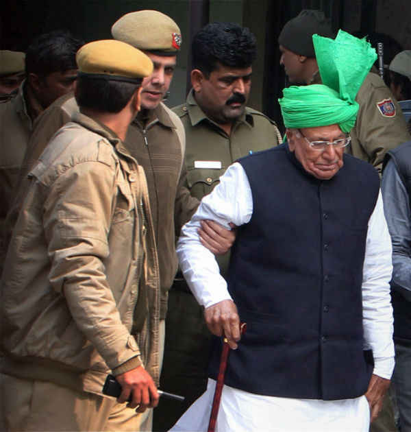 हरियाणा के पूर्व सीएम चौटाला को नहीं मिला पैरोल
