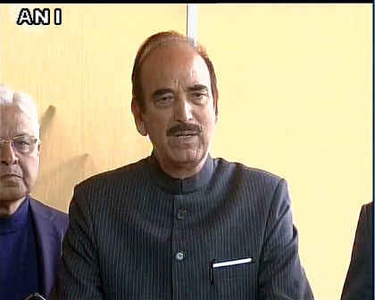 बदले की भावना से काम कर रही है मोदी सरकार : गुलाम नबी