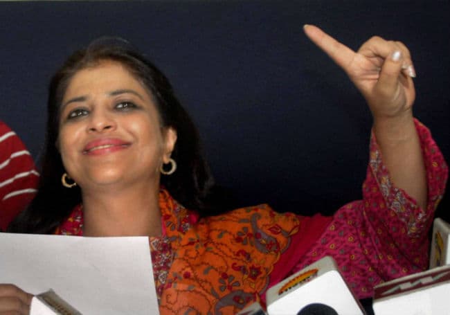 बोलीं शाजिया इल्मी, दिल्ली या कहीं से भी चुनाव नहीं लड़ रही