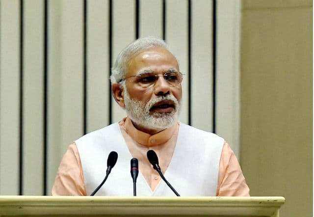 रक्षा प्रणाली का विकास हमारे ‘मेक इन इंडिया’ कार्यक्रम के केंद्र में : मोदी
