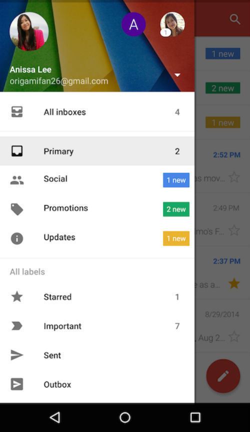 अब एक ही Gmail इन्बॉक्स पर देख सकेंगे Yahoo और Outlook अकाउंट के मेल