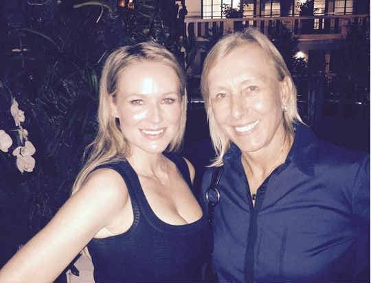 टेनिस लीजेंड मार्टिना नवरातिलोवा से मिली लिएंडर पेस और सानिया मिर्जा को वाहवाही