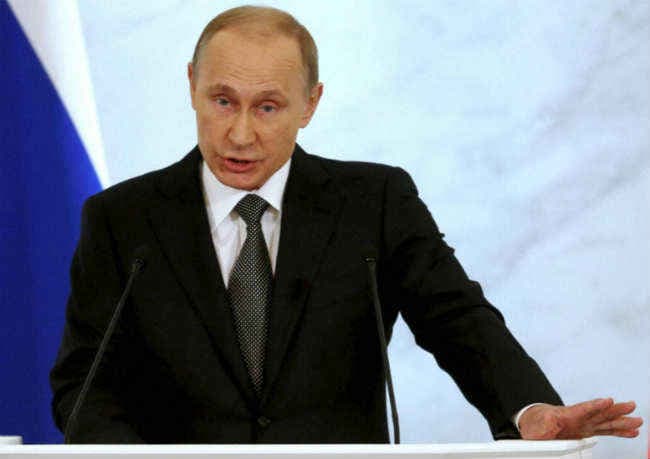 पुतिन को सीरिया में हवाई हमला करने के लिए संसद से मिली मंजूरी