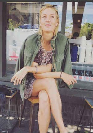 ब्रिसबेन के एक कॉफी शॉप में नजर आयी मारिया शारापोवा, फोटो वायरल