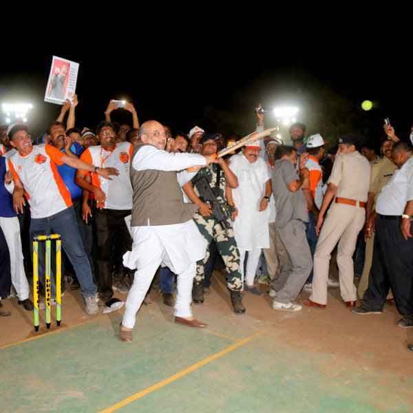विधानसभा चुनाव परिणाम : अच्छे नंबरों से पास हुए अमित शाह लेकिन जीत का छक्का नहीं लगा पाये