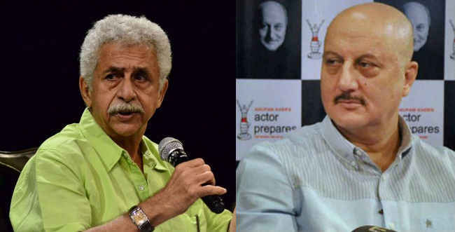 VIDEO: नसीरुद्दीन ने साधा अनुपम खेर पर निशाना, जानें क्या कहा ?