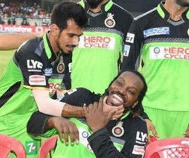 क्रिस गेल को भारतीय क्रिकेटर यजुवेंद्र चहल ने अंकल कहा…..
