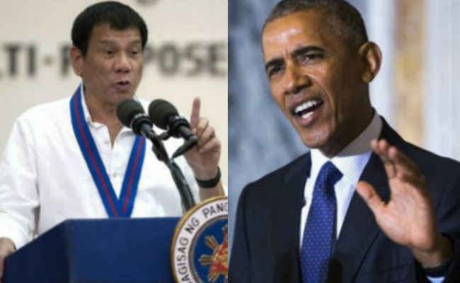 ‘मां की गाली'' मामला : फिलीपींस के राष्‍ट्रपति डुटर्टे ने जताया खेद, ओबामा ने दिखायी दरियादिली