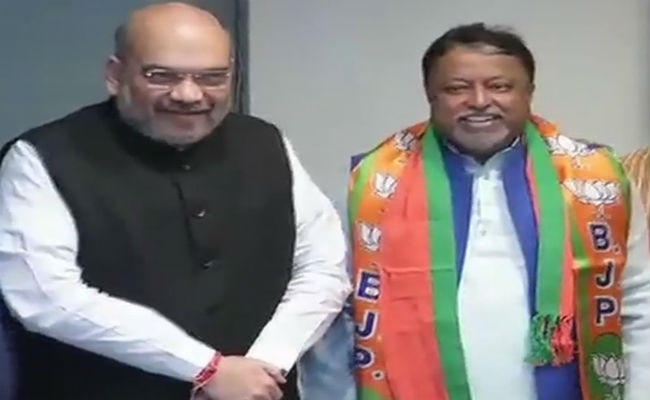 तृणमूल छोड़ मुकुल राय ने थामा भाजपा का दामन, कहा – बंगाल में अगली सरकार हमारी