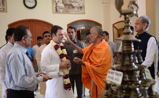 कांग्रेस उपाध्यक्ष ने किया मोदी सरकार पर हमला, बोली भाजपा- राहुल गांधी वोट के लिए घूम रहे हैं मंदिर-मंदिर