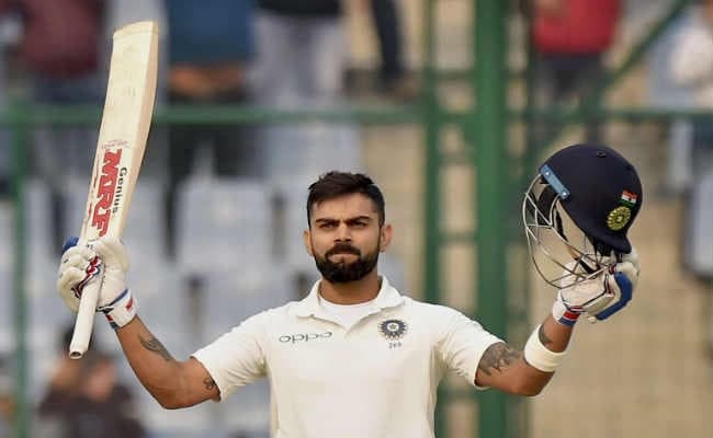 कोहली एक श्रृंखला में लगातार तीन शतक लगाने वाले दुनिया के पहले कप्तान बने कोहली एक श्रृंखला में लगातार तीन शतक लगाने वाले दुनिया के पहले कप्तान बने