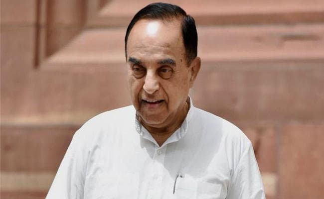 भाजपा के मिशन 150 पर सुब्रमण्यन स्वामी ने उठाया सवाल, कहा – हास्यस्पद