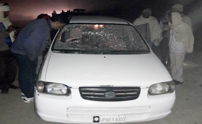 चालक को जख्मी कर इलाहाबाद बैंक के पांच लाख रुपये लूटे, सुरक्षा में चूक, टाइम फैक्टर भी कुछ और कर रहा बयां