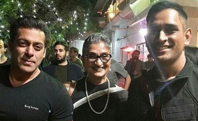 धौनी ने इस अंदाज में कहा- हैप्पी बर्थडे सलमान