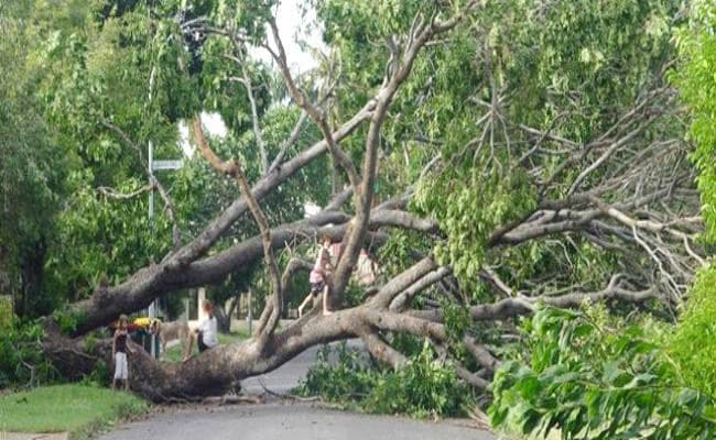 धनबाद-बोकारो-जमशेदपुर में आया तेज आंधी-पानी, दर्जनों मोटरसाइकिल व वाहन दबे