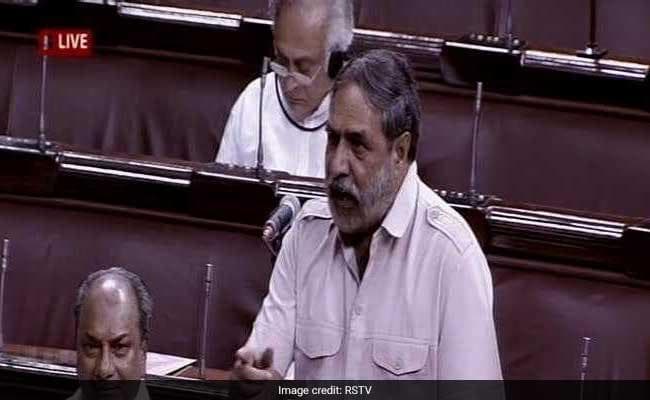 राज्यसभा में गूंजा गुजरात के कांग्रेसी विधायकों के इस्तीफे का मामला, जोरदार हंगामा