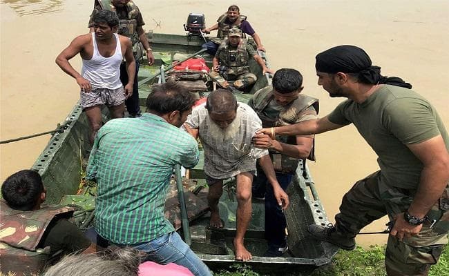 बिहार में बाढ़ से 72 की मौत, 14 जिलों की 73.44 लाख आबादी प्रभावित
