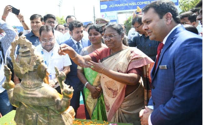 EXPO-2018 : राज्यपाल द्रौपदी मुर्मू ने किया उद्घाटन, कहा- JCI सामाजिक उत्थान के लिए करती है काम