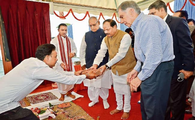 रांची कैंसर अस्पताल का शिलान्यास, दो साल बाद इलाज करा सकेंगे मरीज, टाटा ट्रस्ट के सहयोग से बनेगा अस्पताल