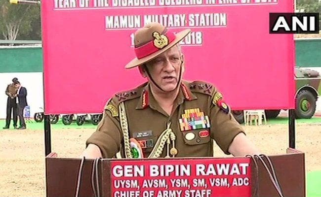 सेना प्रमुख ने कहा – युवक आतंकवाद से नहीं जुड़ें, यह सुनिश्चित करना सेना का उद्देश्य