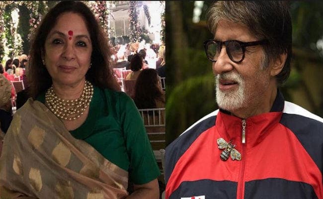 अमिताभ बच्चन ने नीना गुप्ता को लिखी चिट्ठी, कहा- ”बधाई हो”