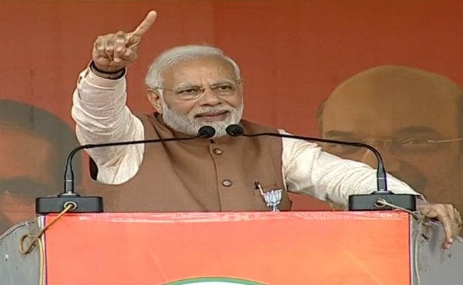 कांग्रेस के शासन में आने का मतलब होता है भाई- भतीजावाद और जातिवाद का फैलना : नरेंद्र मोदी