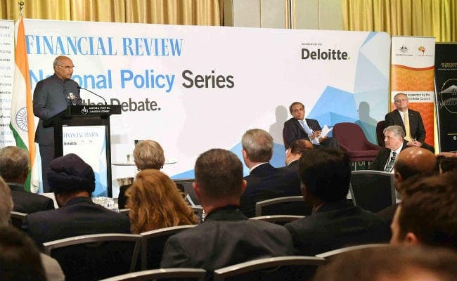 राष्ट्रपति कोविंद ने ऑस्ट्रेलिया यात्रा के दौरान पीएम मॉरीसन से मुलाकात की, पांच समझौतों पर हस्ताक्षर