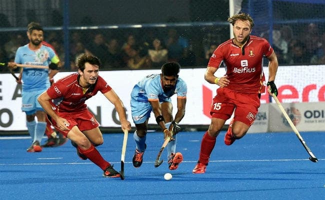 #HWC2018 : हॉकी वर्ल्‍ड कप में भारत और बेल्जियम का मुकाबला 2-2 से ड्रॉ