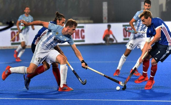 #HockeyWorldCup2018 : फ्रांस ने ओलंपिक चैंपियन अर्जेंटीना को 5-3 से हराया #HockeyWorldCup2018 : फ्रांस ने ओलंपिक चैंपियन अर्जेंटीना को 5-3 से हराया