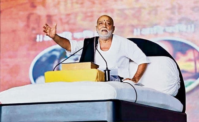 बेगूसराय : माता जानकी स्वयं पृथ्वी की कविता हैं : मोरारी बापू