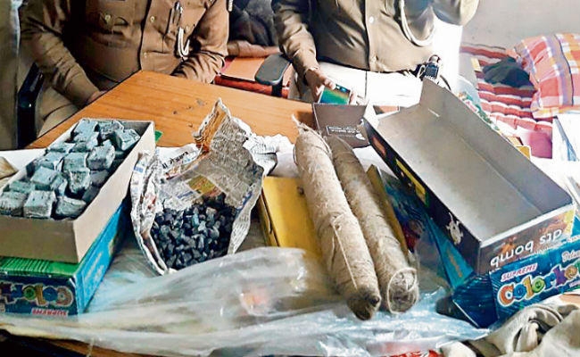 किशनगंज में भारी मात्रा में विस्फोटक बरामद, एक गिरफ्तार