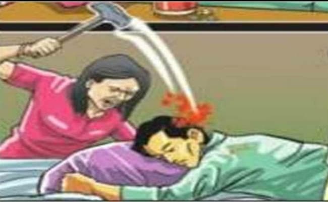 पत्नी ने पति की हत्या कर शव को दो दिनों तक अलमारी में छिपाया, लाश ठिकाने लगाने के दौरान खुली पोल…
