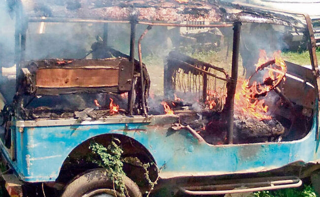 बिहार : सड़क हादसे में घायल की मौत पर फूटा आक्रोश, थाने में तोड़फोड़, पुलिस को पीटा
