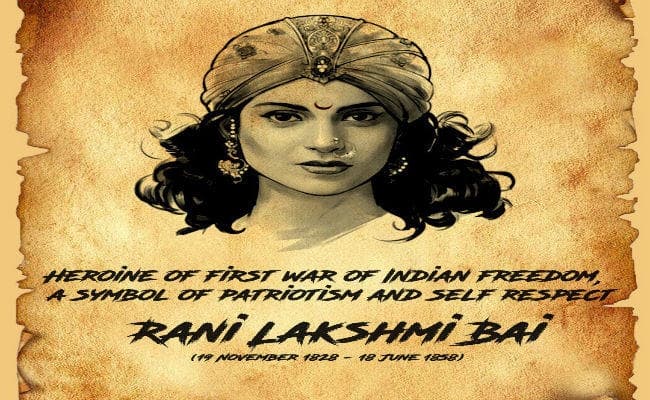 कंगना रनौत की चर्चित फिल्म ”मणिकर्णिका” का पोस्टर जारी