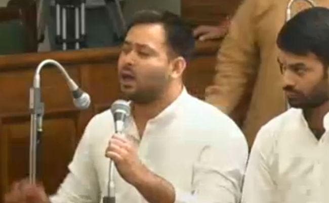 बिहार विधानमंडल : सूखे पर चर्चा के दौरान नेता प्रतिपक्ष ने सरकार पर बोला हमला
