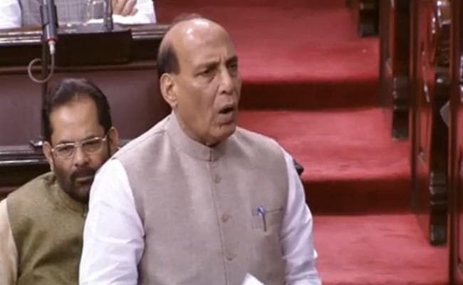 राज्यसभा : असम एनआरसी मुद्दे पर राजनाथ ने कांग्रेस को लपेटा, मनमोहन का बोलने से इनकार