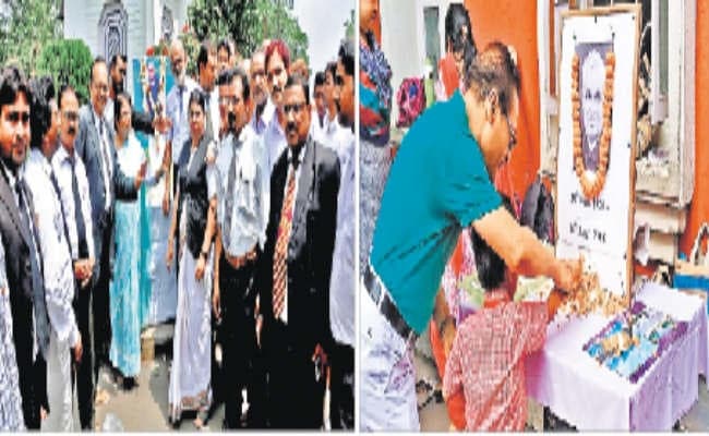 पूर्व प्रधानमंत्री अटल बिहारी वाजपेयी को भाजपा ने दी भावभीनी श्रद्धांजलि