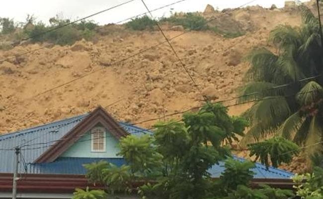 मंगखुत तूफान से परेशान फिलीपींस में अब भू-स्खलन, 10 मकान जमींदोज