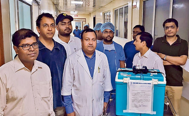 पटना से पहली बार हार्ट को कोलकाता व लिवर को भेजा गया दिल्ली