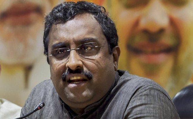 जम्मू- कश्मीर में नेताओं को नजरबंदी से शीघ्र रिहा किया जाएगा : राममाधव