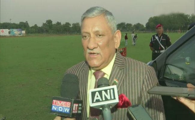 POK में भारतीय सेना ने तीन आतंकी कैंप तबाह किये, 6-10 पाक सैनिक मारे गये : सेना प्रमुख