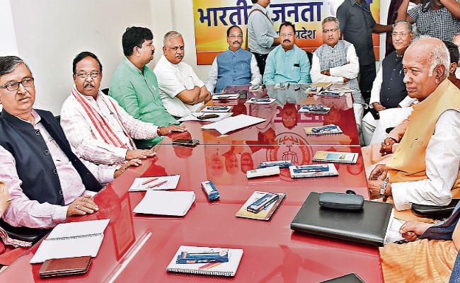 झारखंड विधानसभा चुनाव 2019 : भाजपा के दिग्गज कर रहे मंथन, बनायी यूपीए से निबटने की रणनीति
