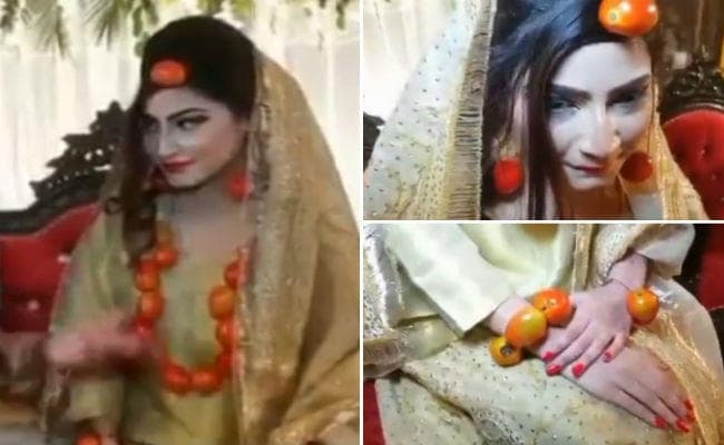 VIRAL: पाकिस्तानी दुल्हन ने पहने टमाटर के गहने, पूछने पर दिया ऐसा जवाब…