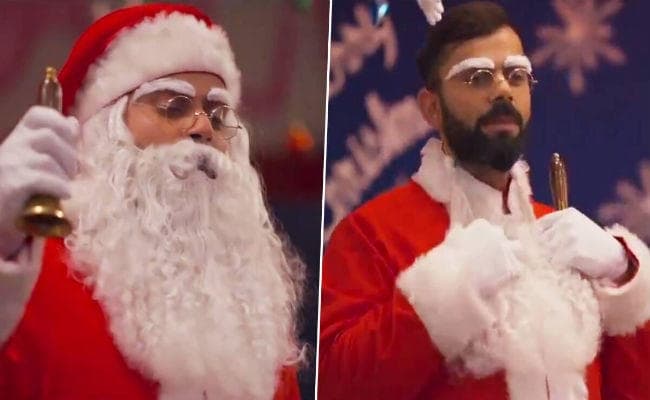 VIDEO: क्रिसमस से पहले बेसहारा बच्चों के लिए सांता क्लॉज बने विराट कोहली