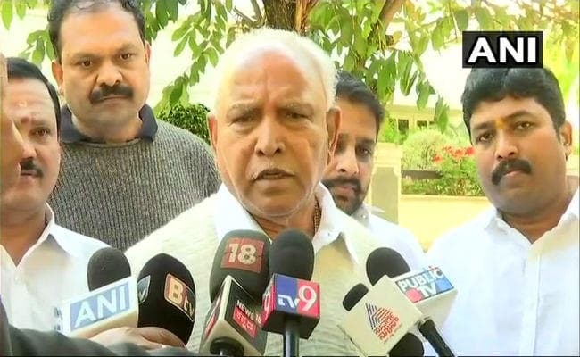 ””कर्नाटक का नाटक”” : बोले भाजपा अध्यक्ष येदियुरप्पा- ‘ज्वालामुखी कभी भी फट सकता है”