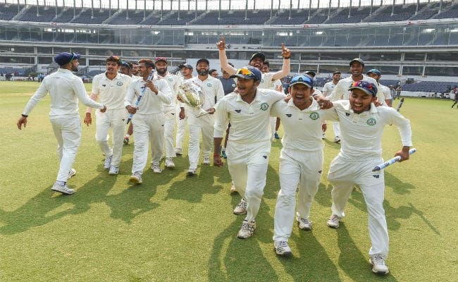 रणजी ट्रॉफी चैंपियन टीम विदर्भ को मिलेगा तीन करोड़ रुपये का इनाम