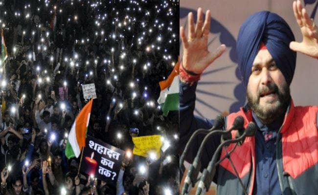 #PulwamaAttack : देश भर में विरोध प्रदर्शन जारी, बॉलीवुड से पाक कलाकारों का बहिष्कार, सिद्धू का भी ”हुका-पानी” बंद