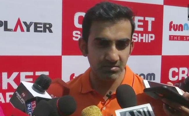 वर्ल्डकप फाइनल में अगर पाक के साथ भिड़ंत हो, तो भारत को मैच छोड़ देना चाहिये : गंभीर